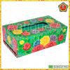 Tissue Boxes – Handpainted Wooden Green