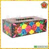 Tissue Boxes – Handpainted Wooden Black