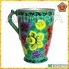 Jug – Metal Handpainted Floral