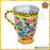 Jug – Metal Handpainted Floral