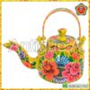 Kettle – Handpainted Metal Design 01