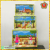 Tray – Handpainted (Village Life Theme-02)