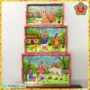 Tray – Handpainted (Village Life Theme-05)